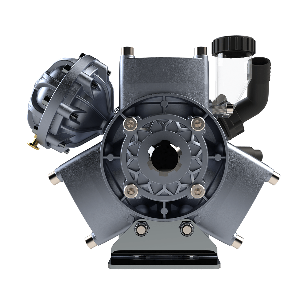 YPF0071 3-Diaphragm Double Milled (PTO) Pump - MALLTURK