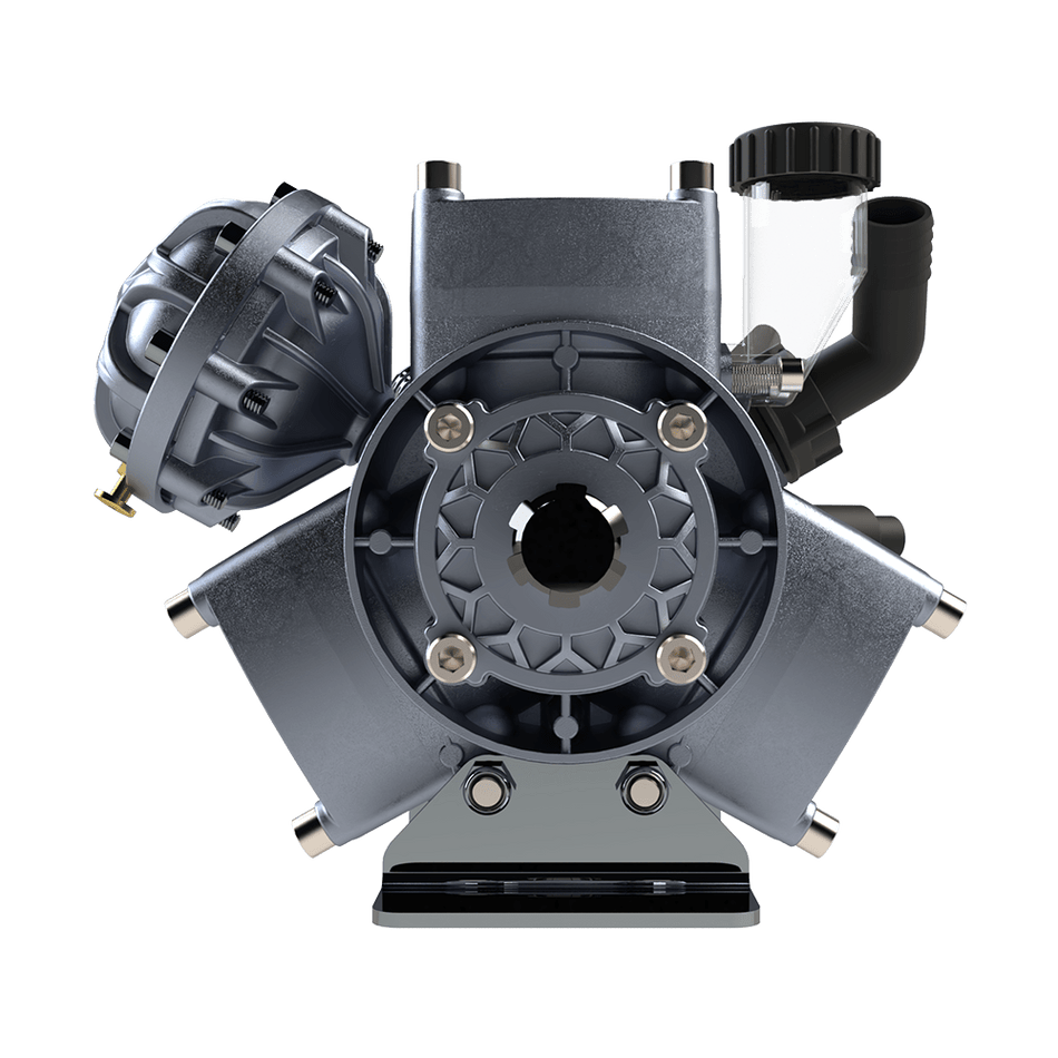YPF0071 3-Diaphragm Double Milled (PTO) Pump - MALLTURK