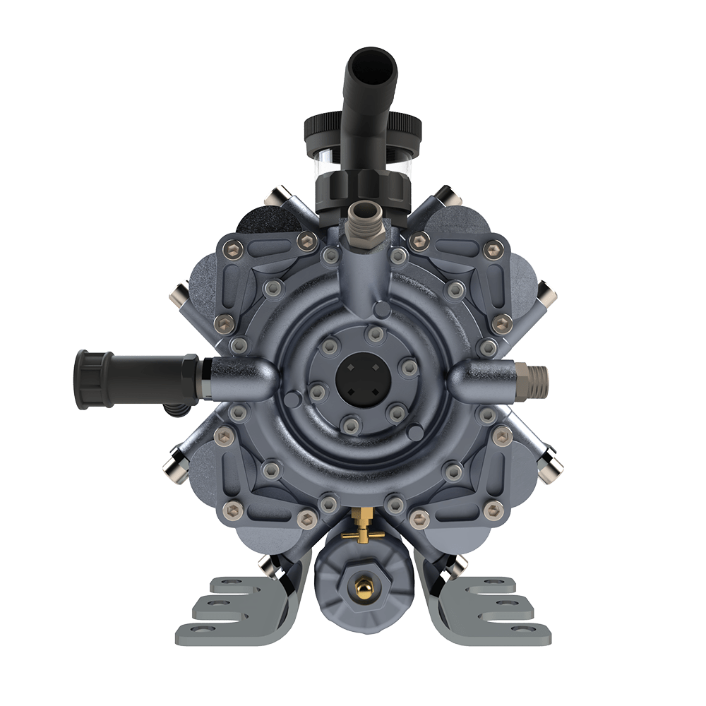 YPH0080 4-Diaphragm Standart Pressure Accumulator Pump - MALLTURK
