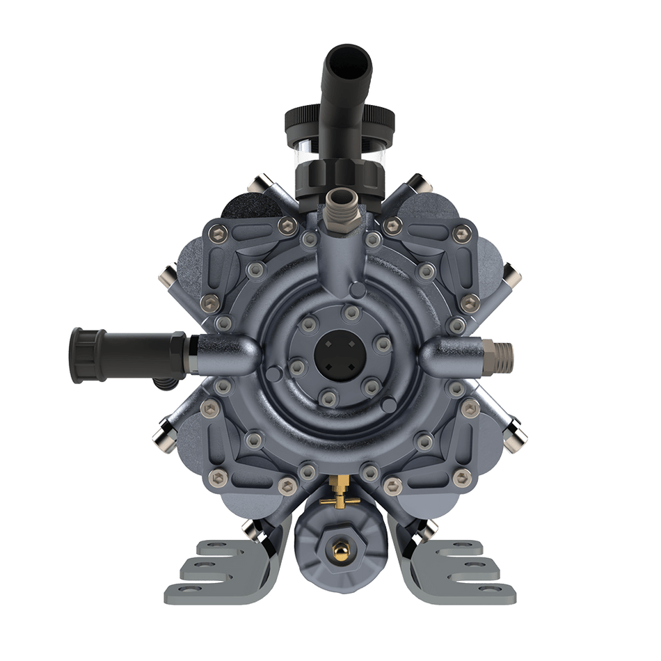 YPH0080 4-Diaphragm Standart Pressure Accumulator Pump - MALLTURK