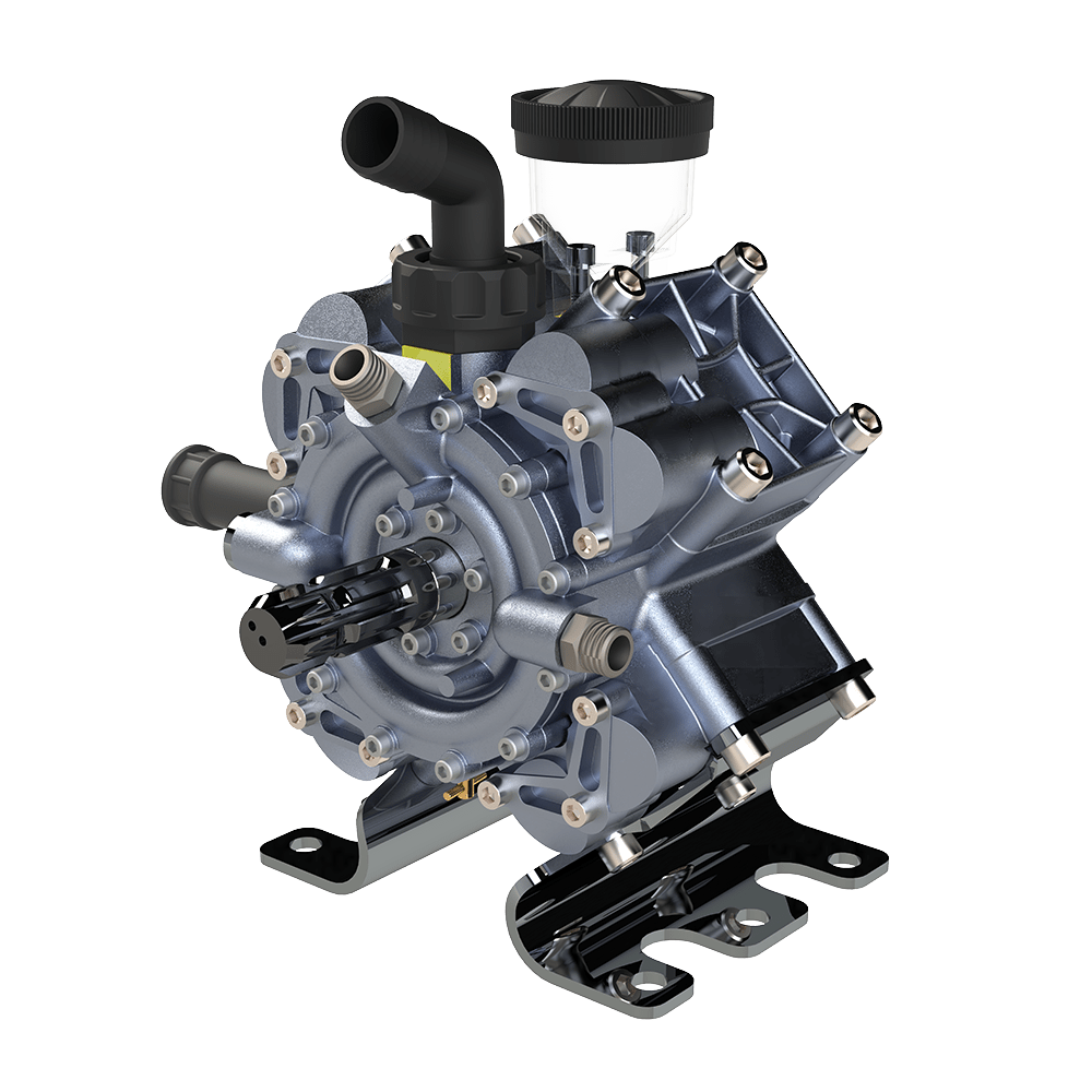 YPF0080 4-Diaphragm Double-Milled PTO Pump - MALLTURK