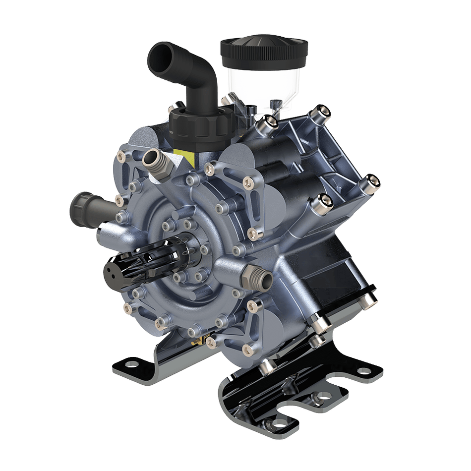 YPF0080 4-Diaphragm Double-Milled PTO Pump - MALLTURK