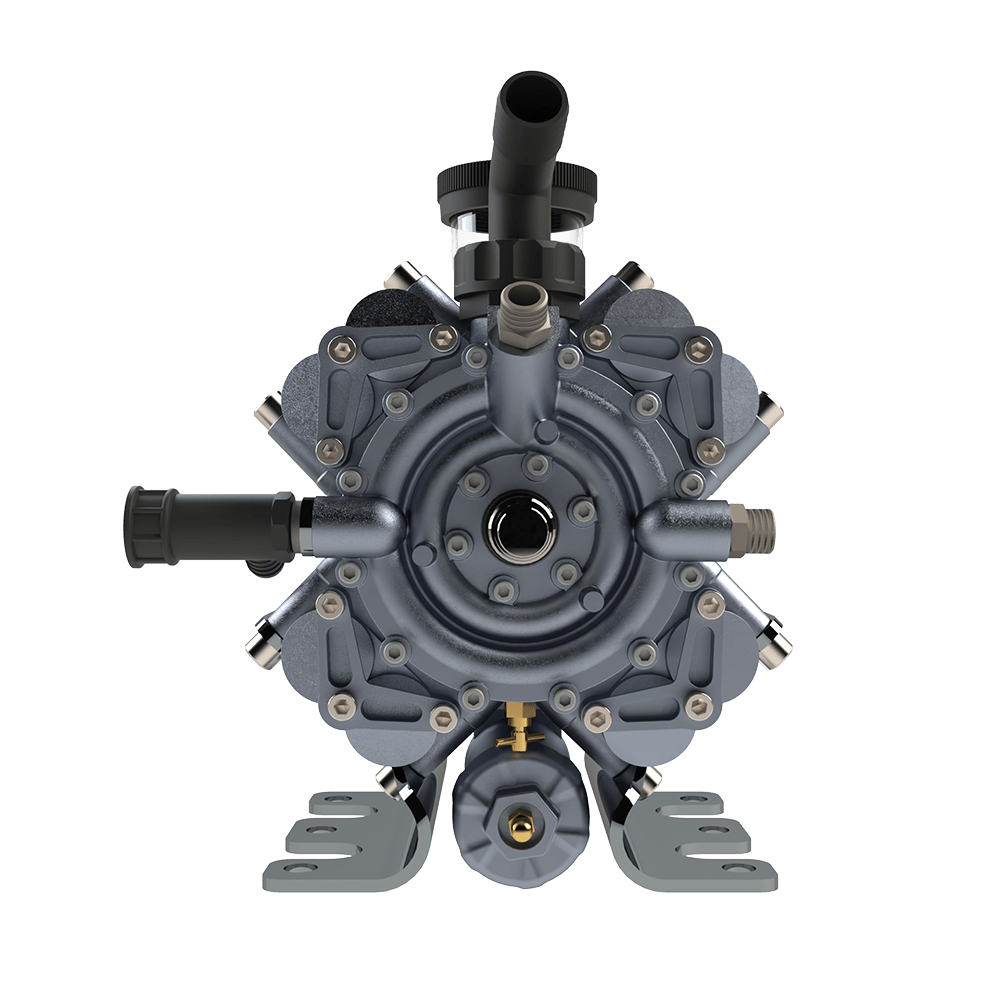 YPHT080 4-Diaphragm Turbo Pressure Accumulator Pump - MALLTURK