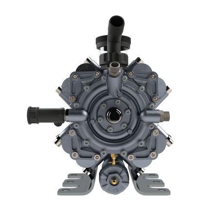 YPHT080 4-Diaphragm Turbo Pressure Accumulator Pump - MALLTURK
