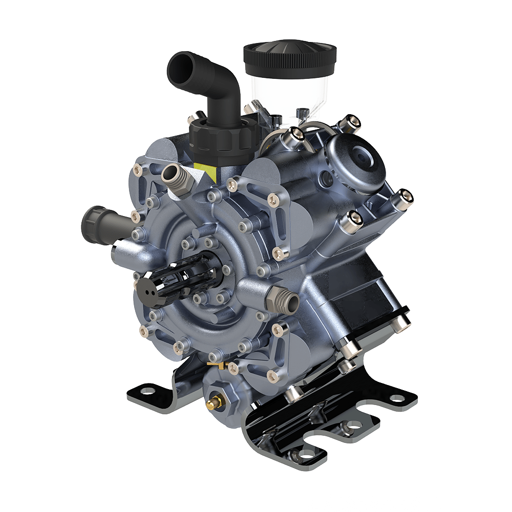 YPHF080 4-Diaphragm Double-Milled Pressure Accumulator Pump - MALLTURK