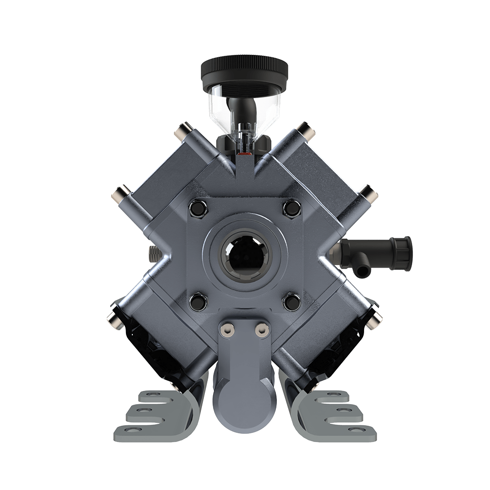 YPHF080 4-Diaphragm Double-Milled Pressure Accumulator Pump - MALLTURK
