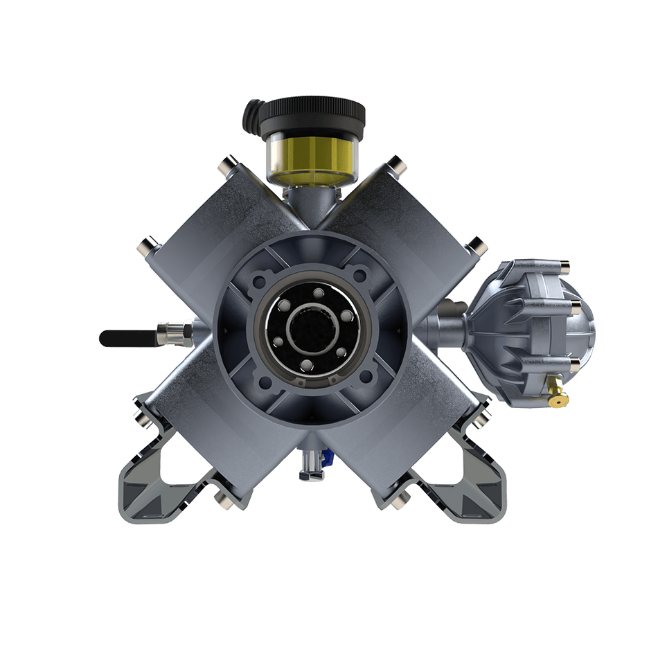 YPIF081 4-Diaphragm Internal-MilledPump - MALLTURK