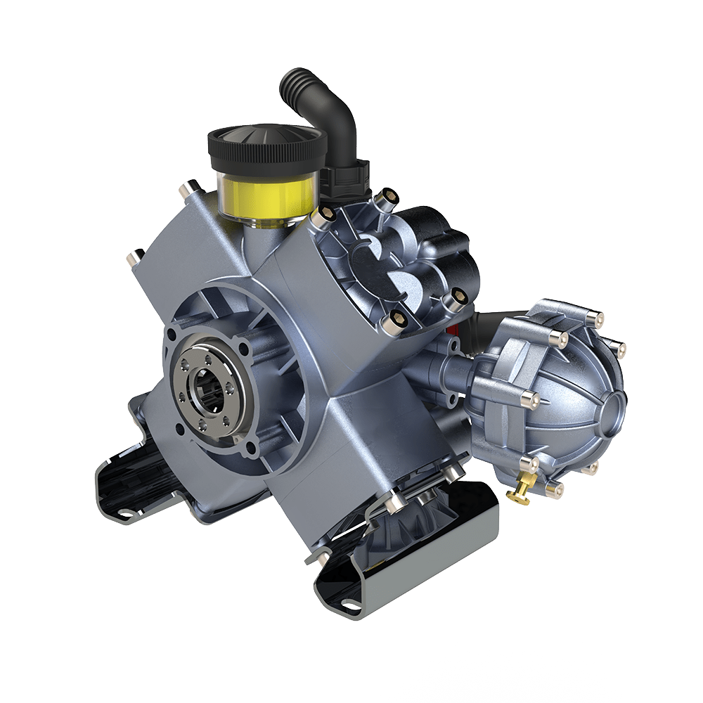 YPIF081 4-Diaphragm Internal-MilledPump - MALLTURK