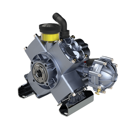 YPIF081 4-Diaphragm Internal-MilledPump - MALLTURK