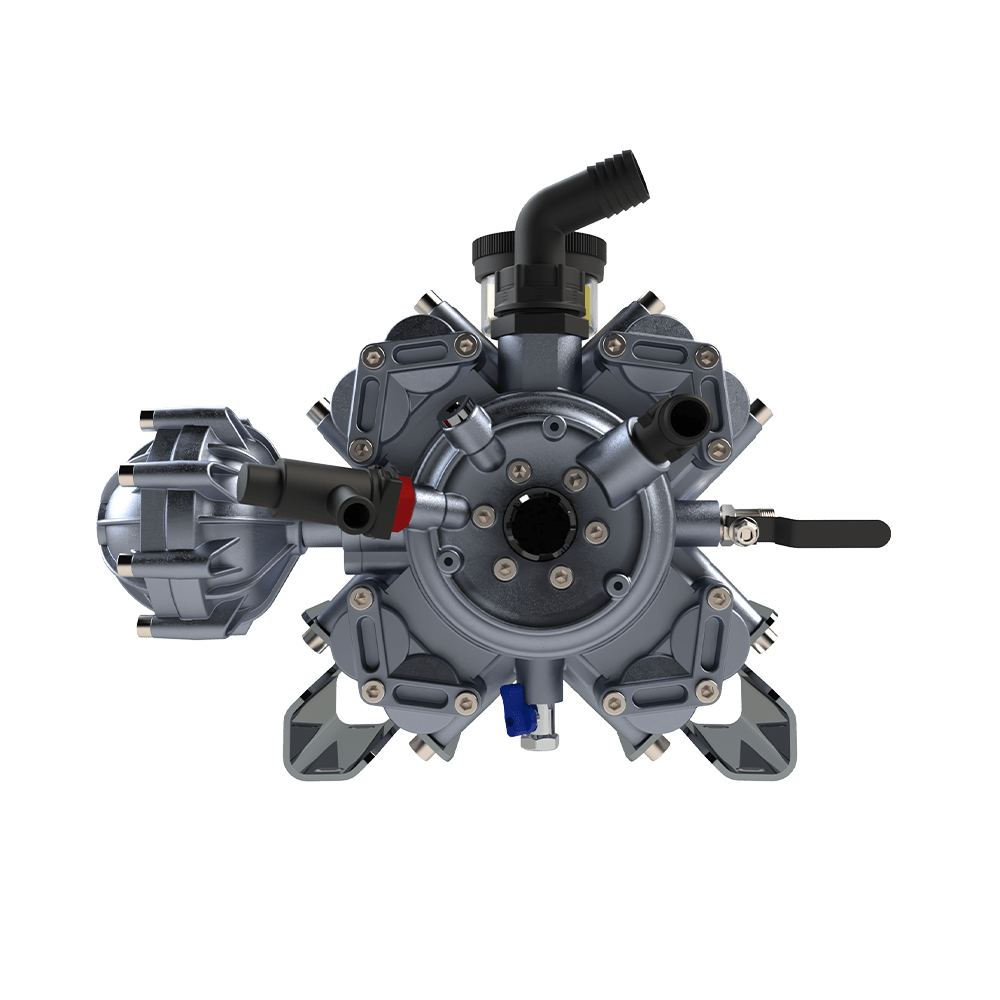YPIF081 4-Diaphragm Internal-MilledPump - MALLTURK