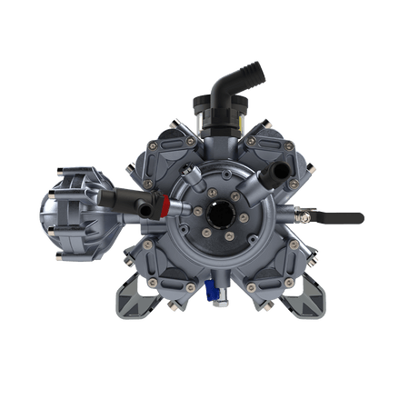 YPIF081 4-Diaphragm Internal-MilledPump - MALLTURK