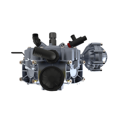 YPIF081 4-Diaphragm Internal-MilledPump - MALLTURK