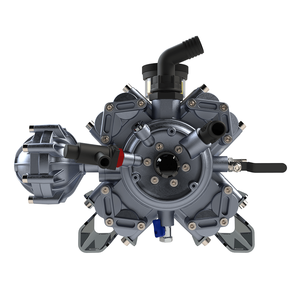 YPT0081 4-Diaphragm Turbo Pump - MALLTURK