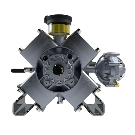 YPT0081 4-Diaphragm Turbo Pump - MALLTURK
