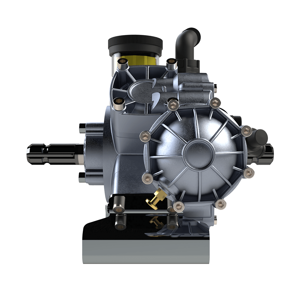 YPF0081 4-Diaphragm Double-Milled PTO Pump - MALLTURK
