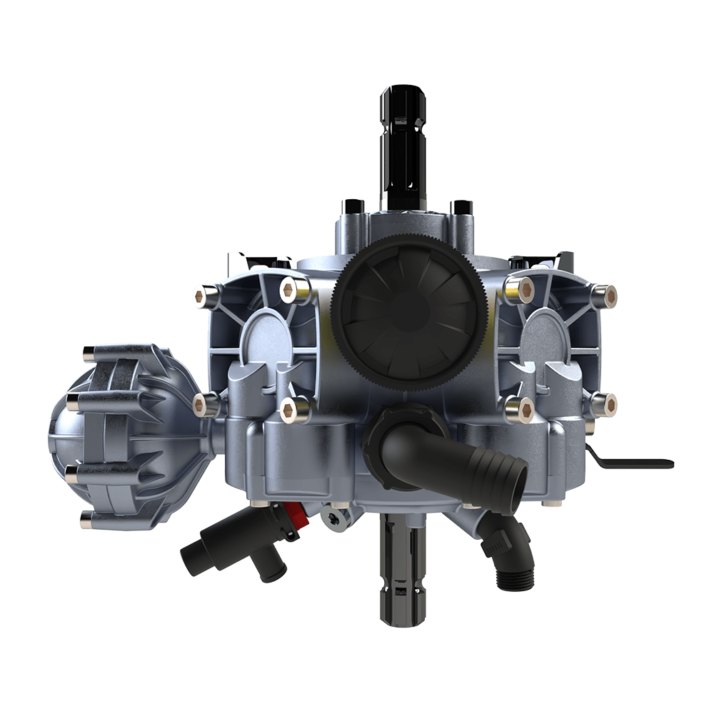 YPF0081 4-Diaphragm Double-Milled PTO Pump - MALLTURK