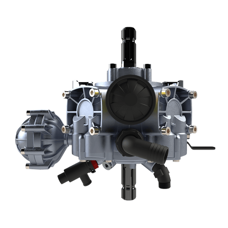 YPF0081 4-Diaphragm Double-Milled PTO Pump - MALLTURK