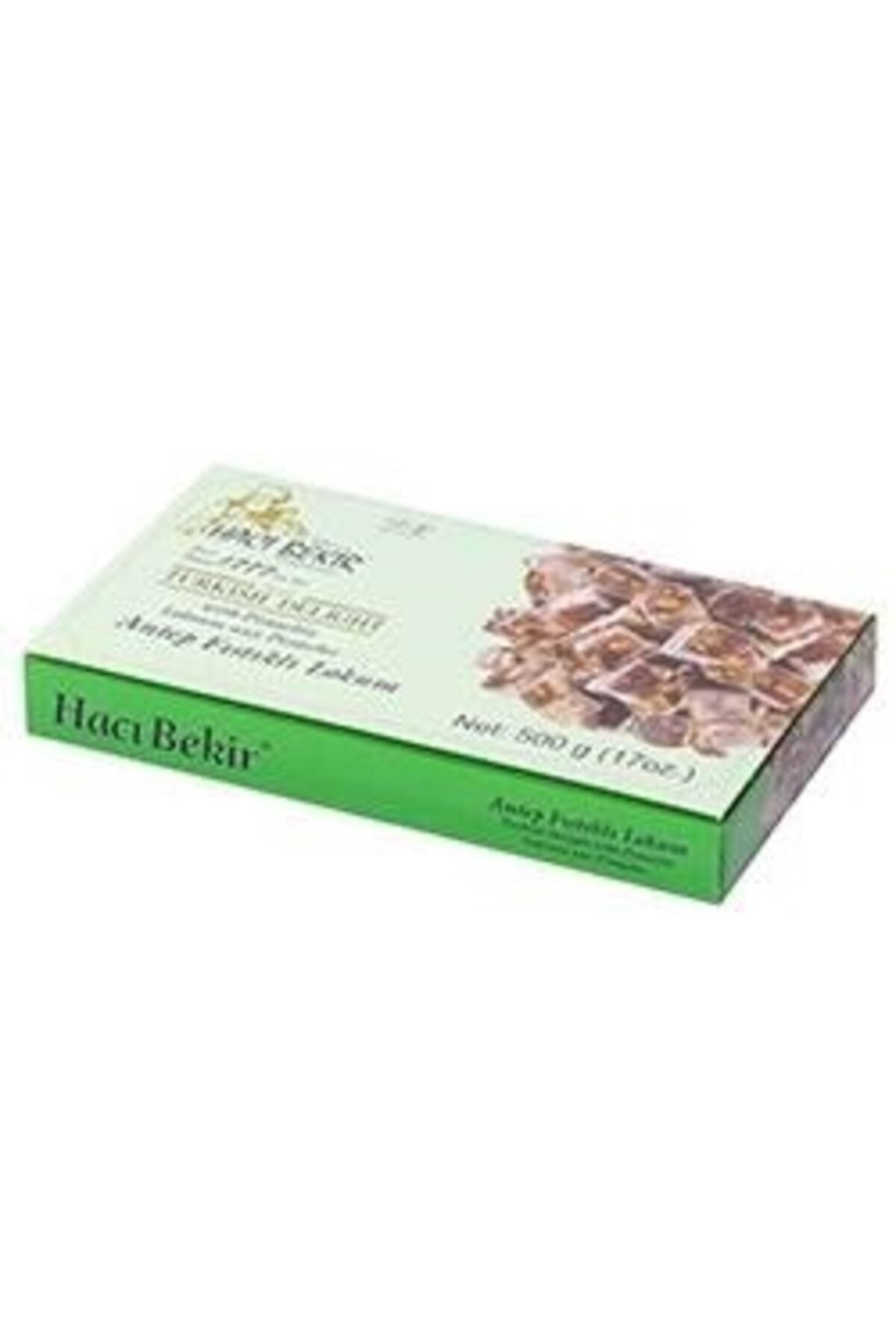 Haci bekir ekstra Pistachio Turkish Delight 500 g - MALLTURK
