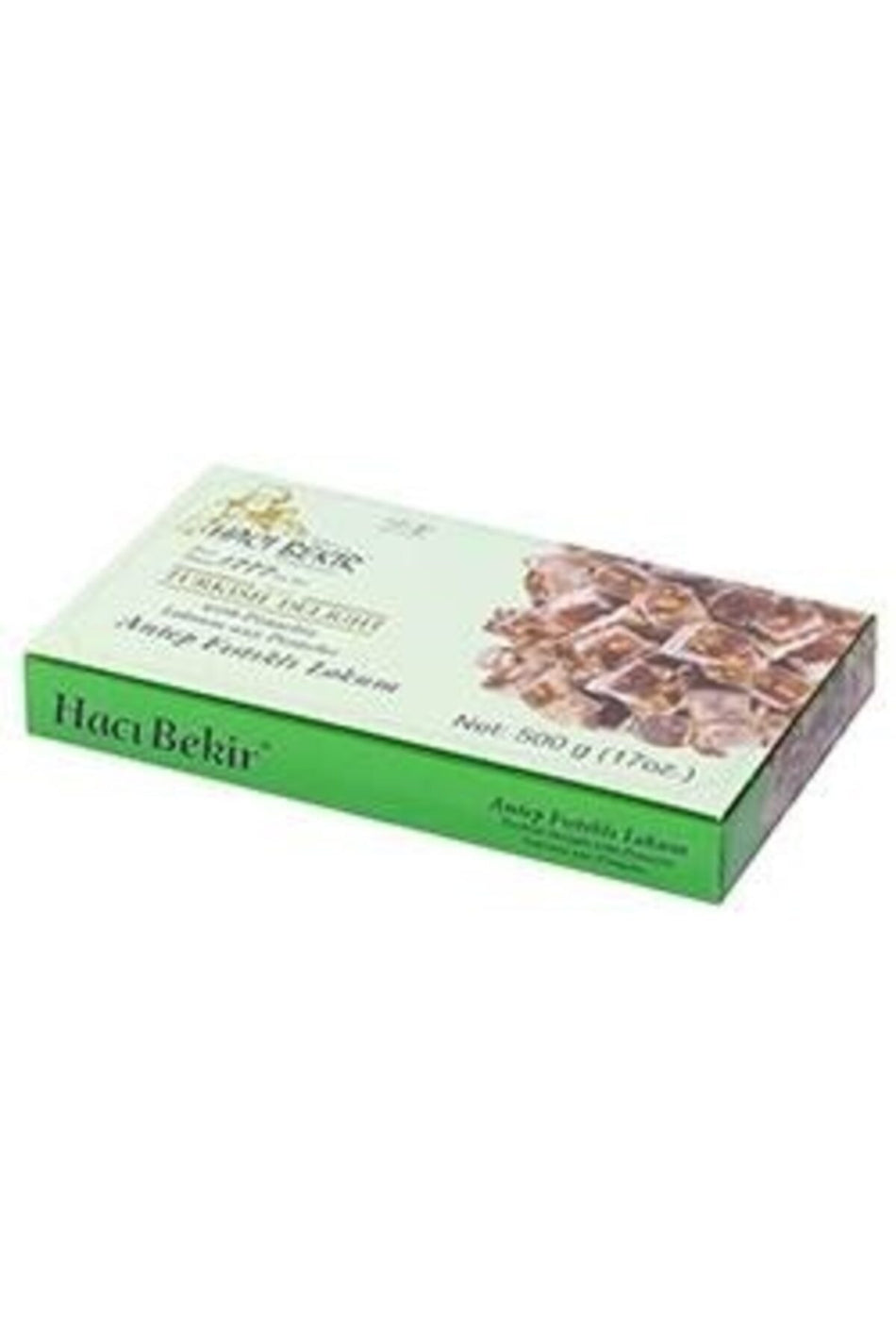 Haci bekir ekstra Pistachio Turkish Delight 500 g - MALLTURK