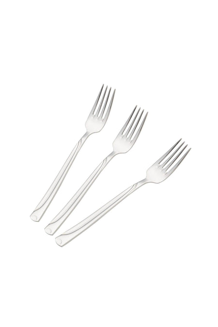 Nehir fiesta Plain 12 Pack tatli Fork Set - MALLTURK
