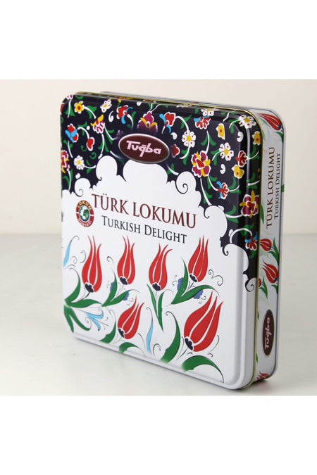 Tugba Kuruyemis motifli Pistachio Turkish Delight 500 g - MALLTURK