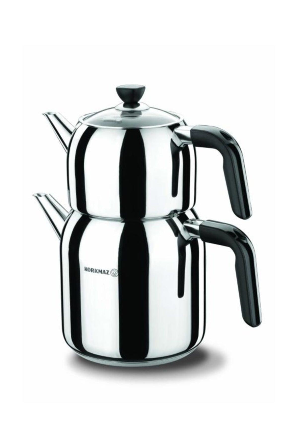 KORKMAZ Kappa 079-01 Mega Teapot Set - MALLTURK