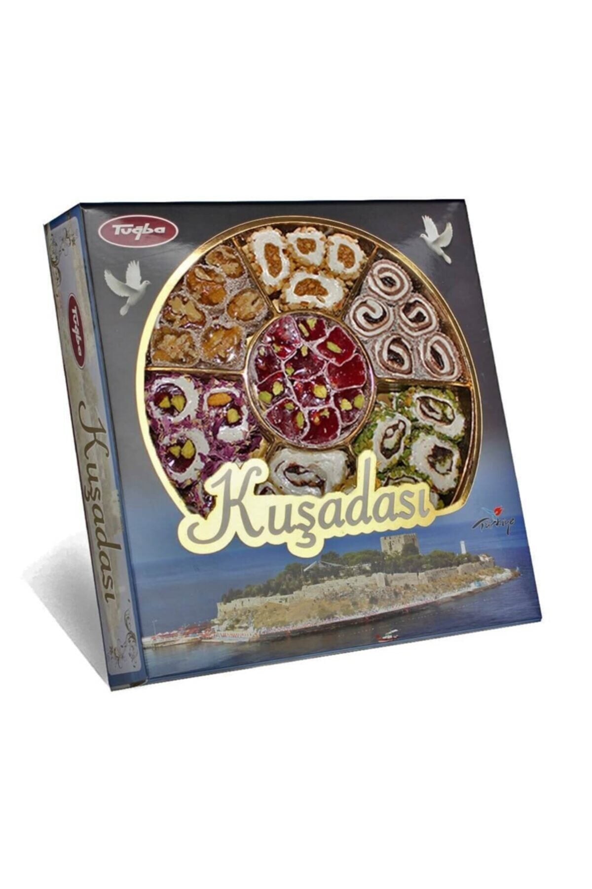 Tugba Kuruyemis kusadasi Turkish Delight 430 g turkish delight - MALLTURK