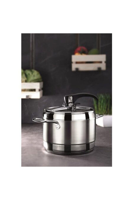 Bonera Steel Vita Pressure Cooker 8 Lt Pressure Cooker - MALLTURK