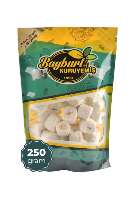 Bayburt Kuruyemis Sultan Style Hazelnut Turkish Delight 250 g - MALLTURK