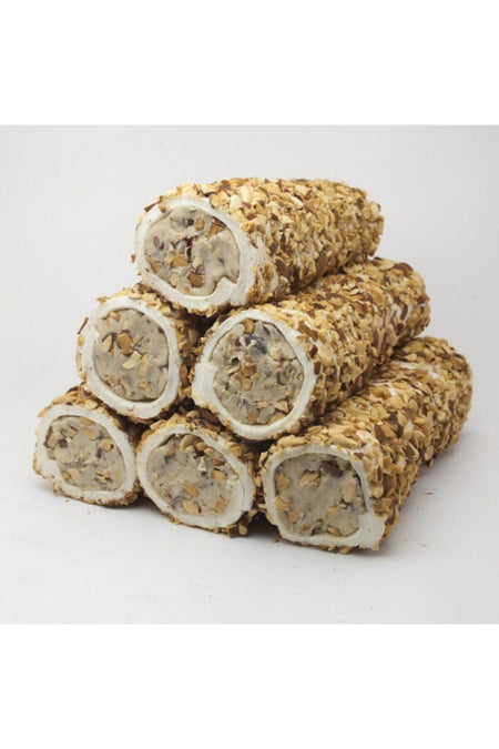 Furkanzade pirinc Almond Rolled Turkish Delight 1000gr - MALLTURK