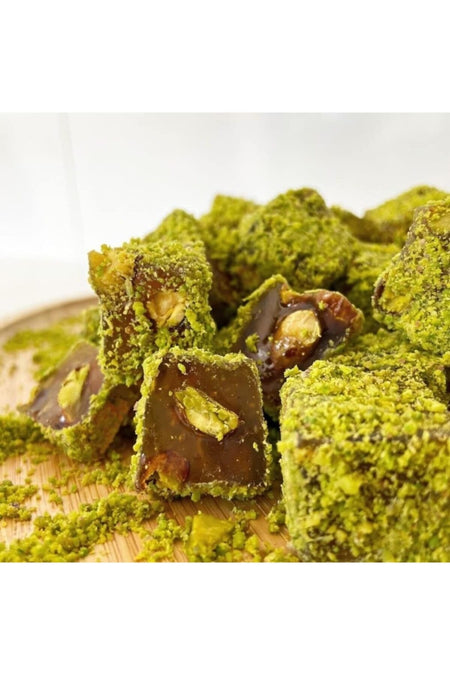 Okay Yayladagi Style Turkish Delight Extra Pistachio Yayladagi Style Turkish Delight 500 g - MALLTURK
