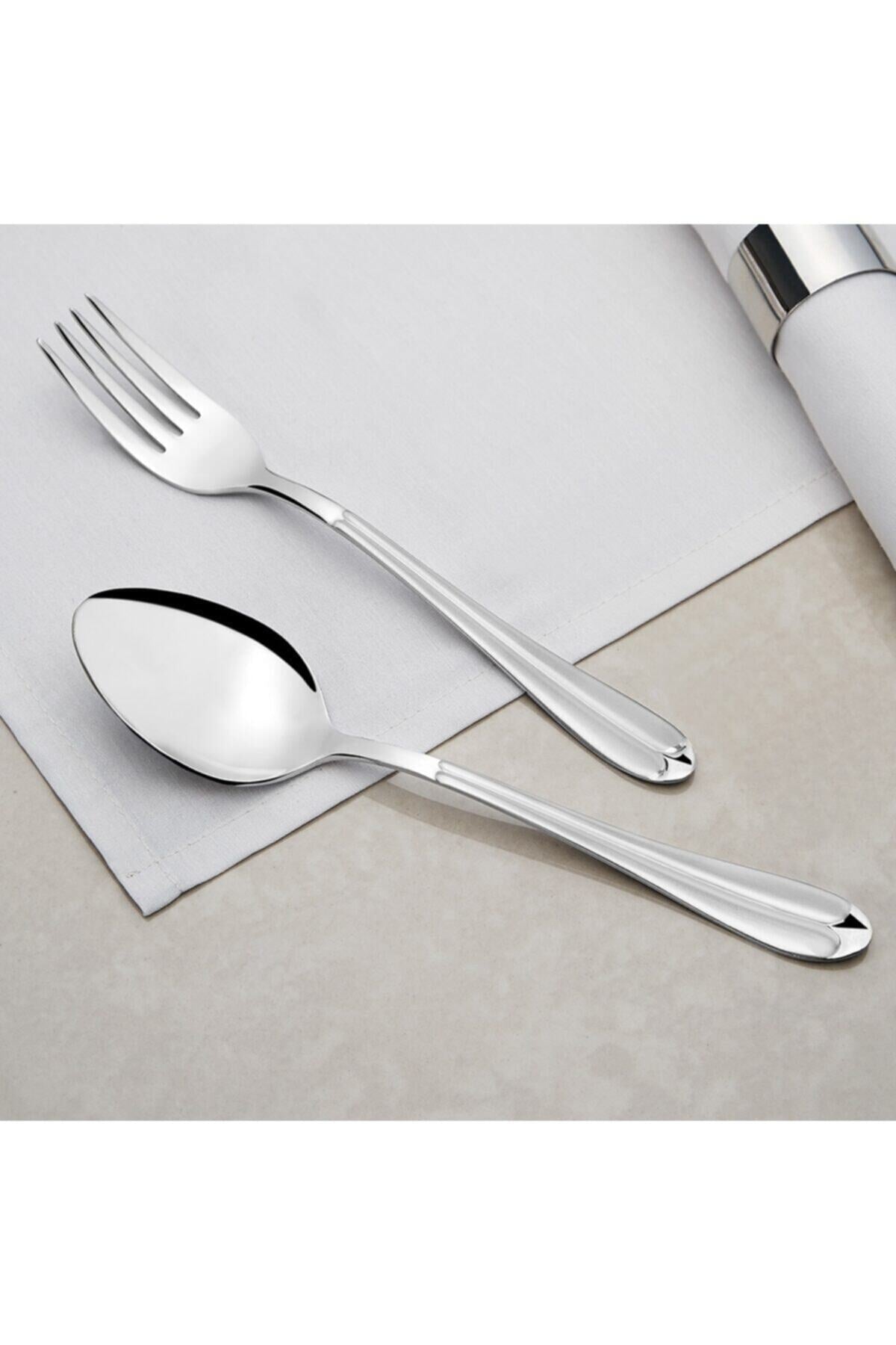 Nehir saray Plain Dessert Spoon 12 Pack 50 yil Warranty - MALLTURK