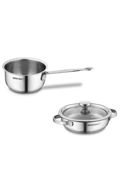 KORKMAZ Minika Sos + Cookware Set-ek Gidaya Gecen Bebeklere Ozel Seri