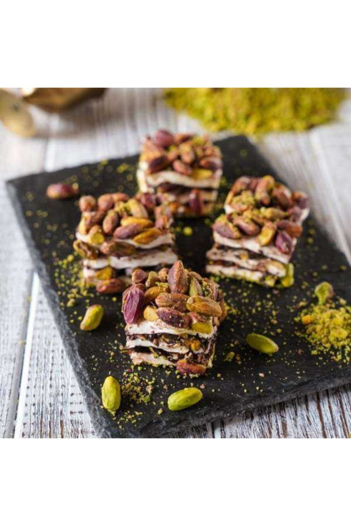 Yeni Ugur Hunkar Style Turkish Delight Extra Pistachio 750 g - MALLTURK