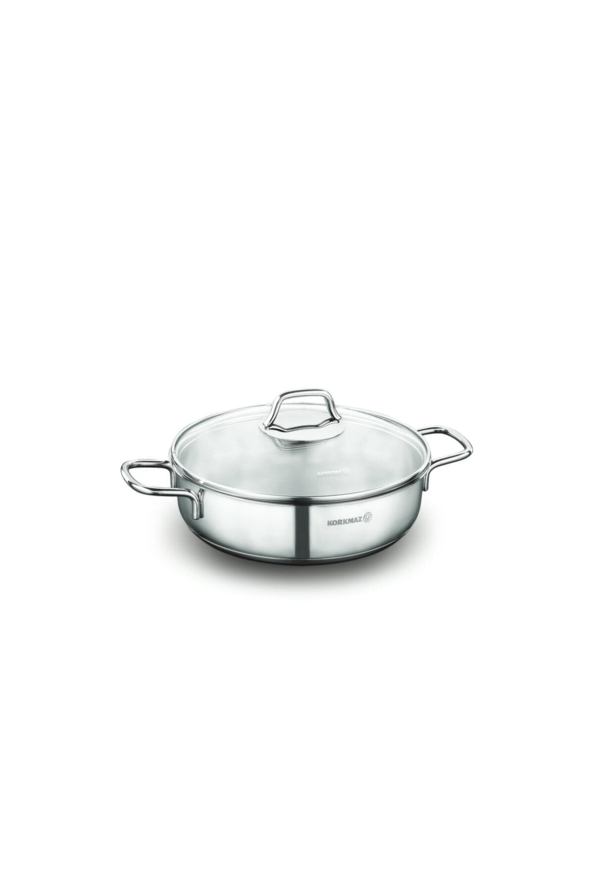 KORKMAZ Perla Shallow Pot 26*7