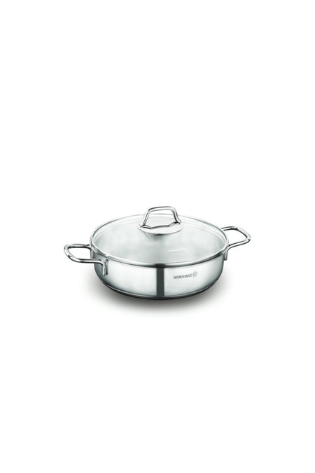 KORKMAZ Perla Shallow Pot 26*7