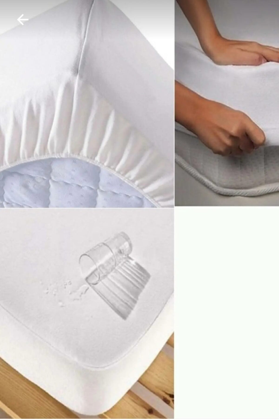 Ozdilek Waterproof Fitted Mattress Protector - MALLTURK