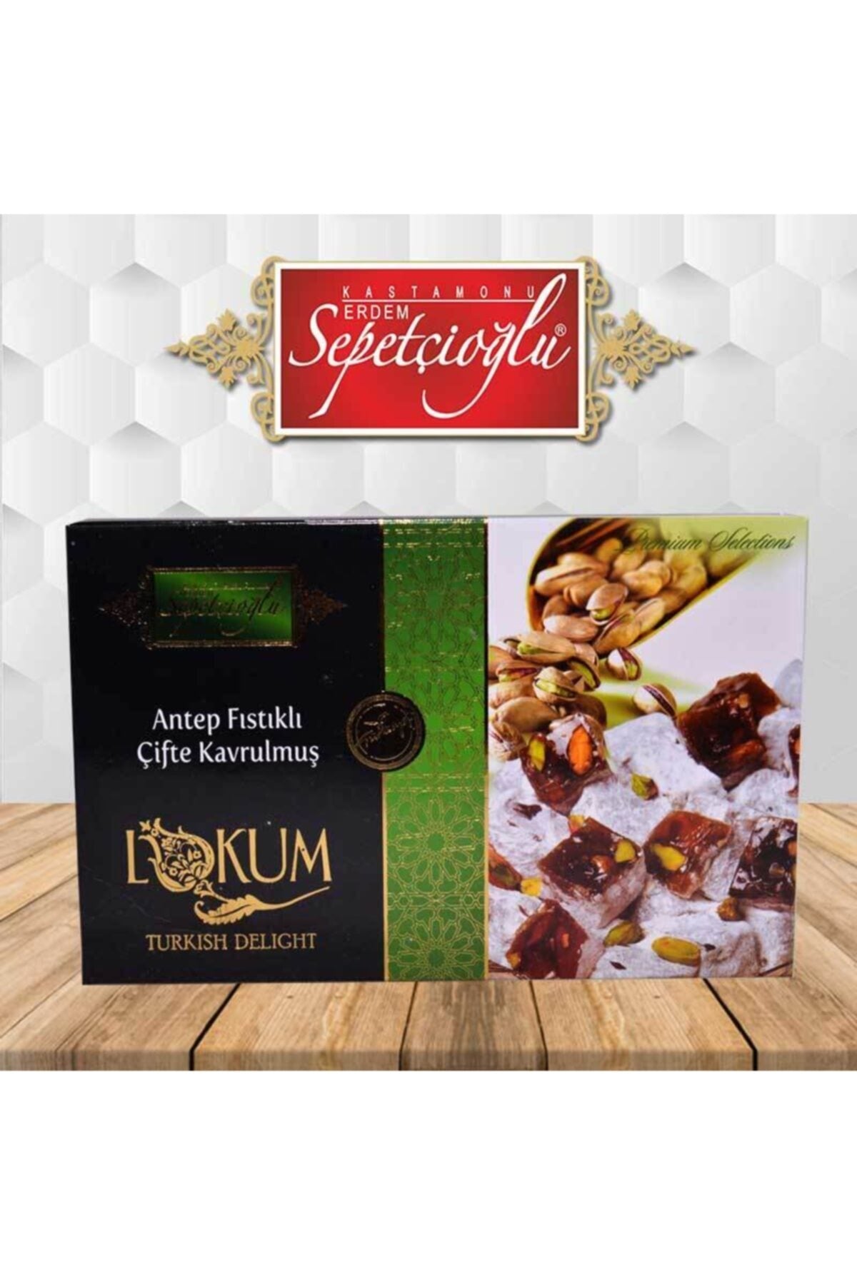 KASTAMONU beyzade yoresel pazari kastamonu sepetcioglu 300 g cifte kavr Pistachio Turkish Delight glukoz icermez - MALLTURK