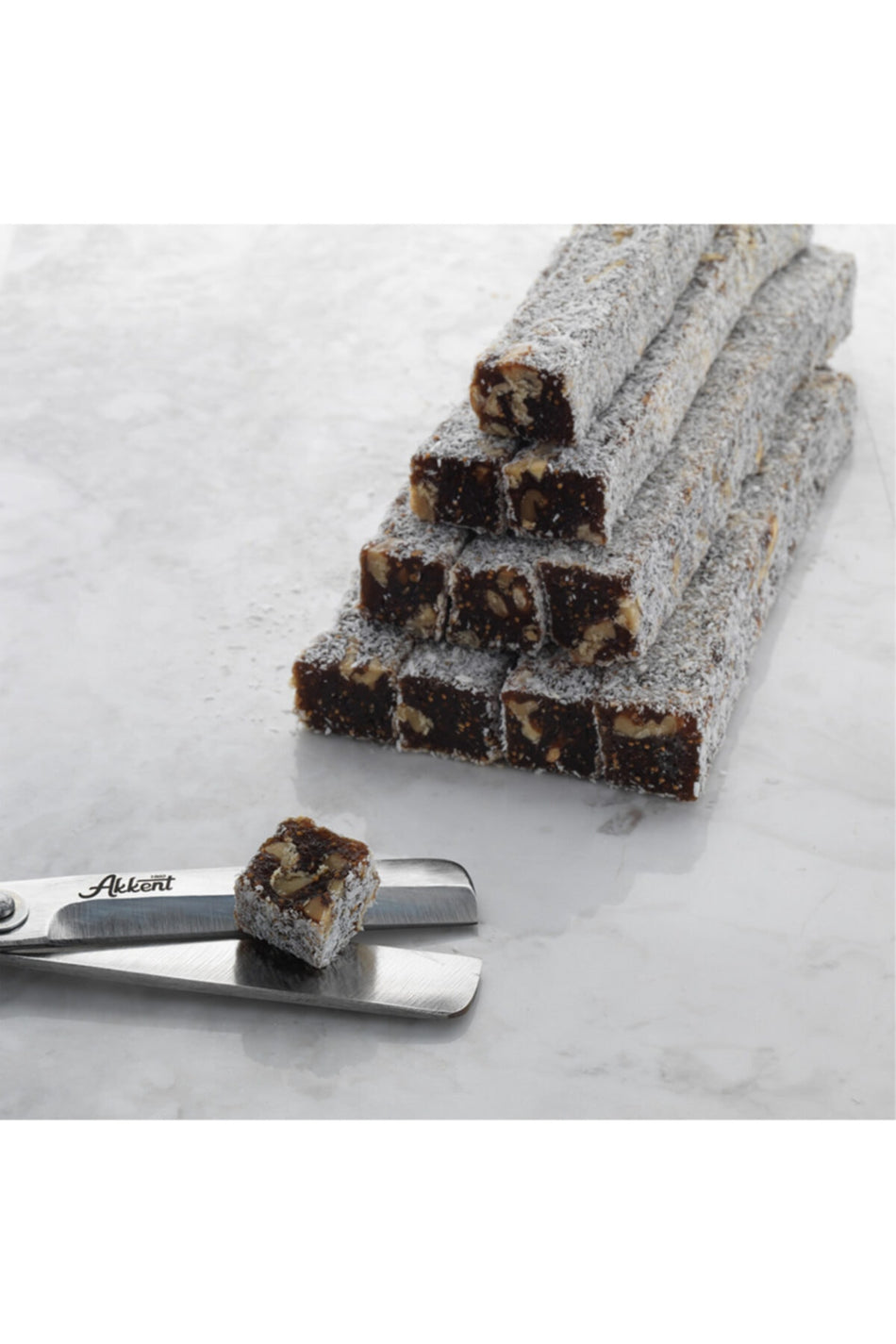 Akkent 1860 incirli Walnut Turkish Delight 450 g - MALLTURK