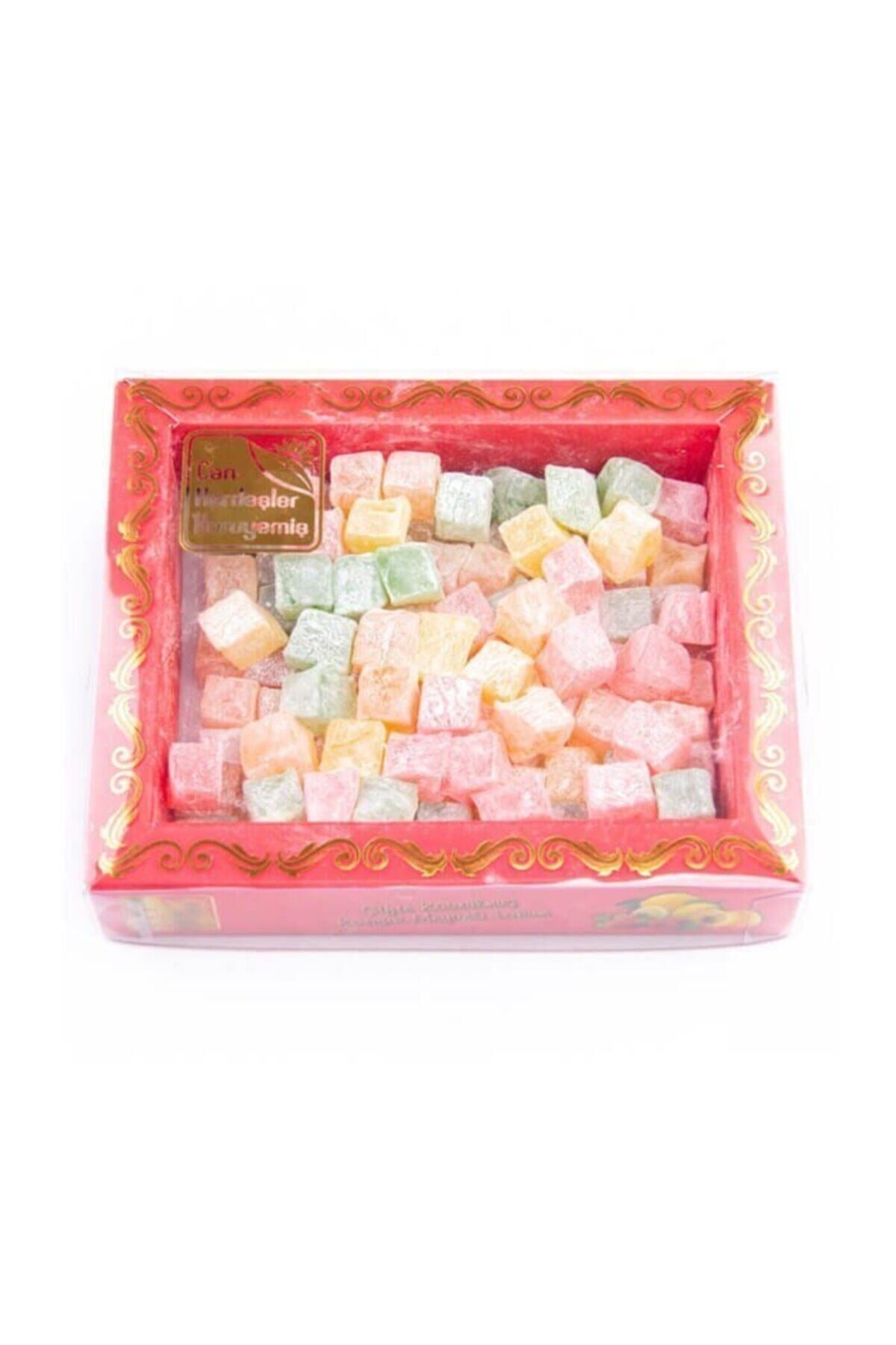 Can Kardesler Kuruyemis Misto Double Roasted Fruit Flavored Turkish Delight 260 g Pack - MALLTURK