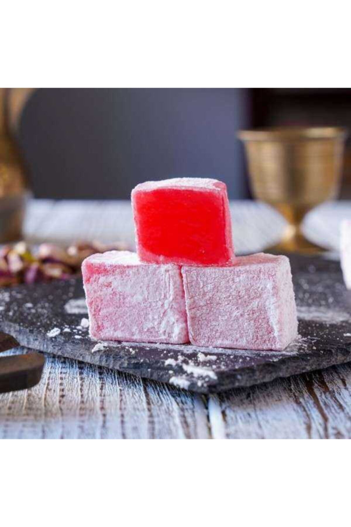 Yeni Ugur Rose Flavored Turkish Delight 500 g - MALLTURK