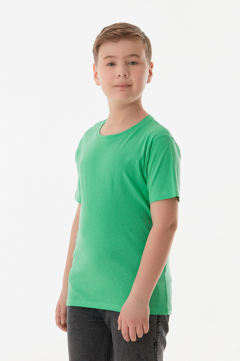 100% Cotton Back Anime Printed Boys' T-Shirt - MALLTURK