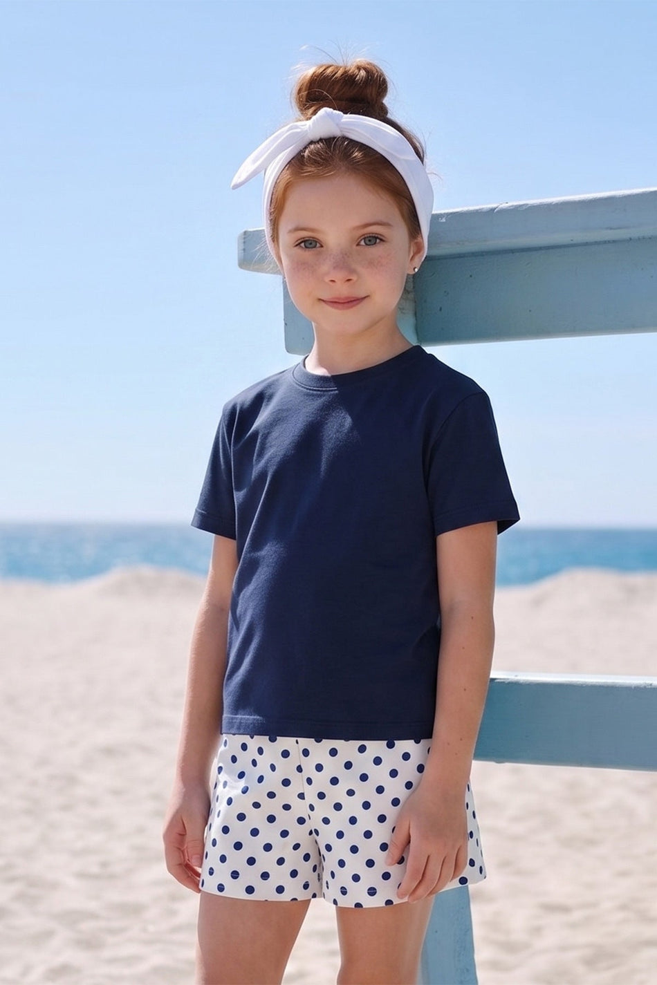 100% Cotton Basic Casual Girls' T-Shirt - MALLTURK