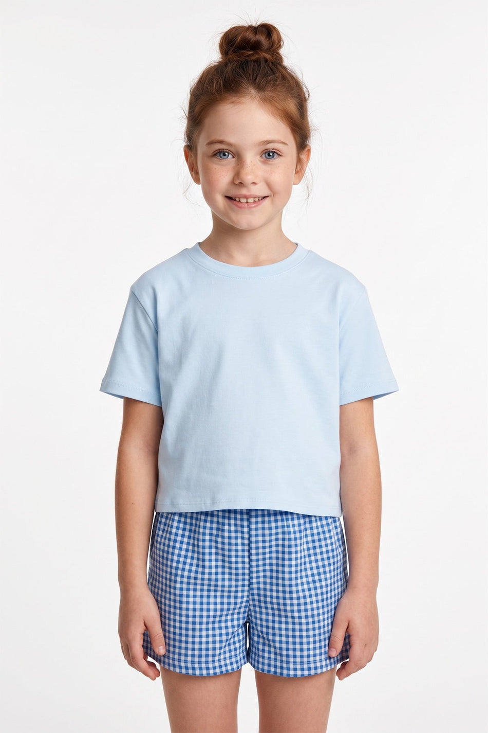 100% Cotton Basic Casual Girls' T-Shirt - MALLTURK
