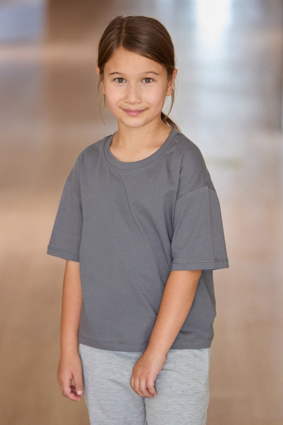 100% Cotton Basic Girl's T-Shirt - MALLTURK