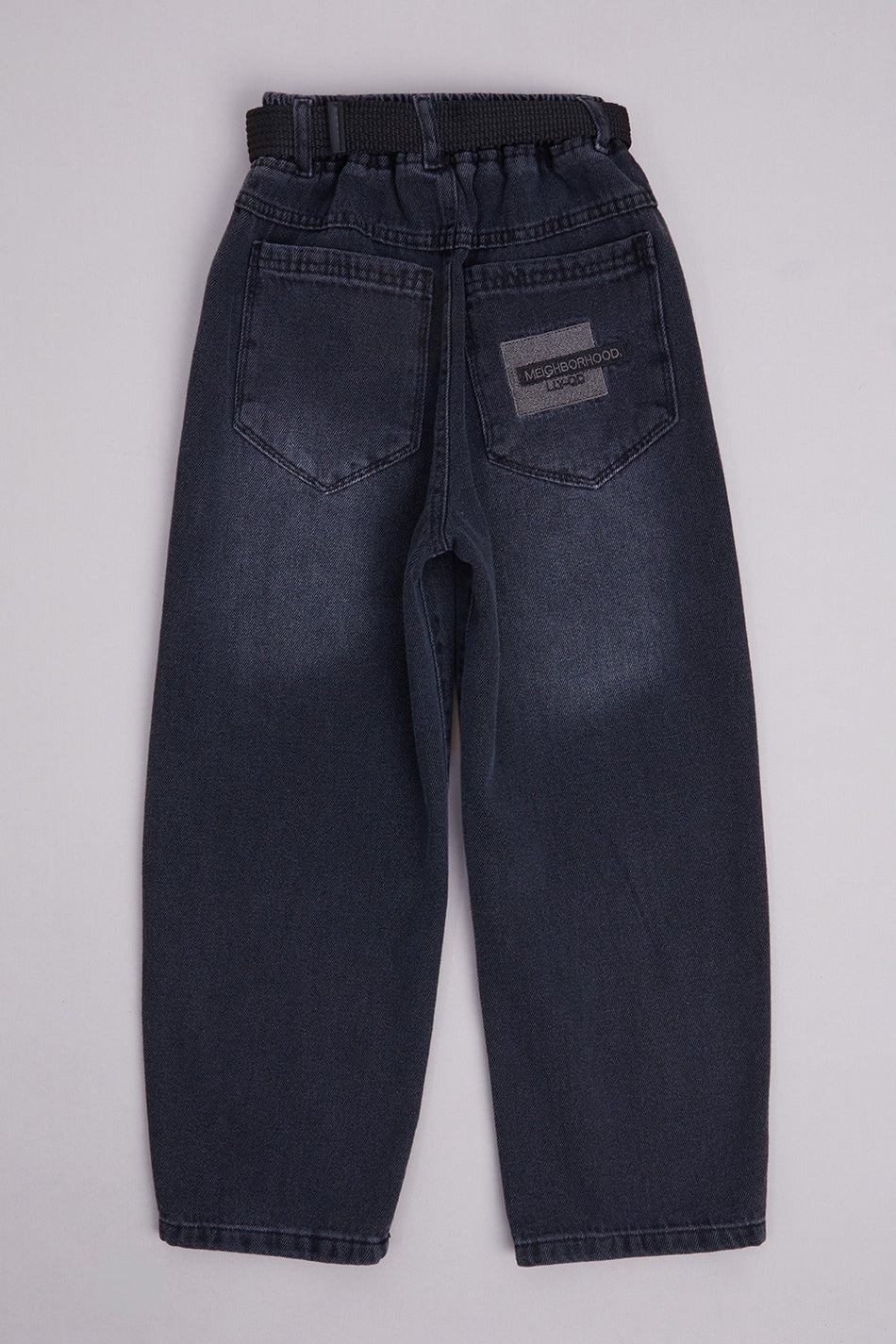 100% Cotton Belted Boys' Baggy Trousers - MALLTURK