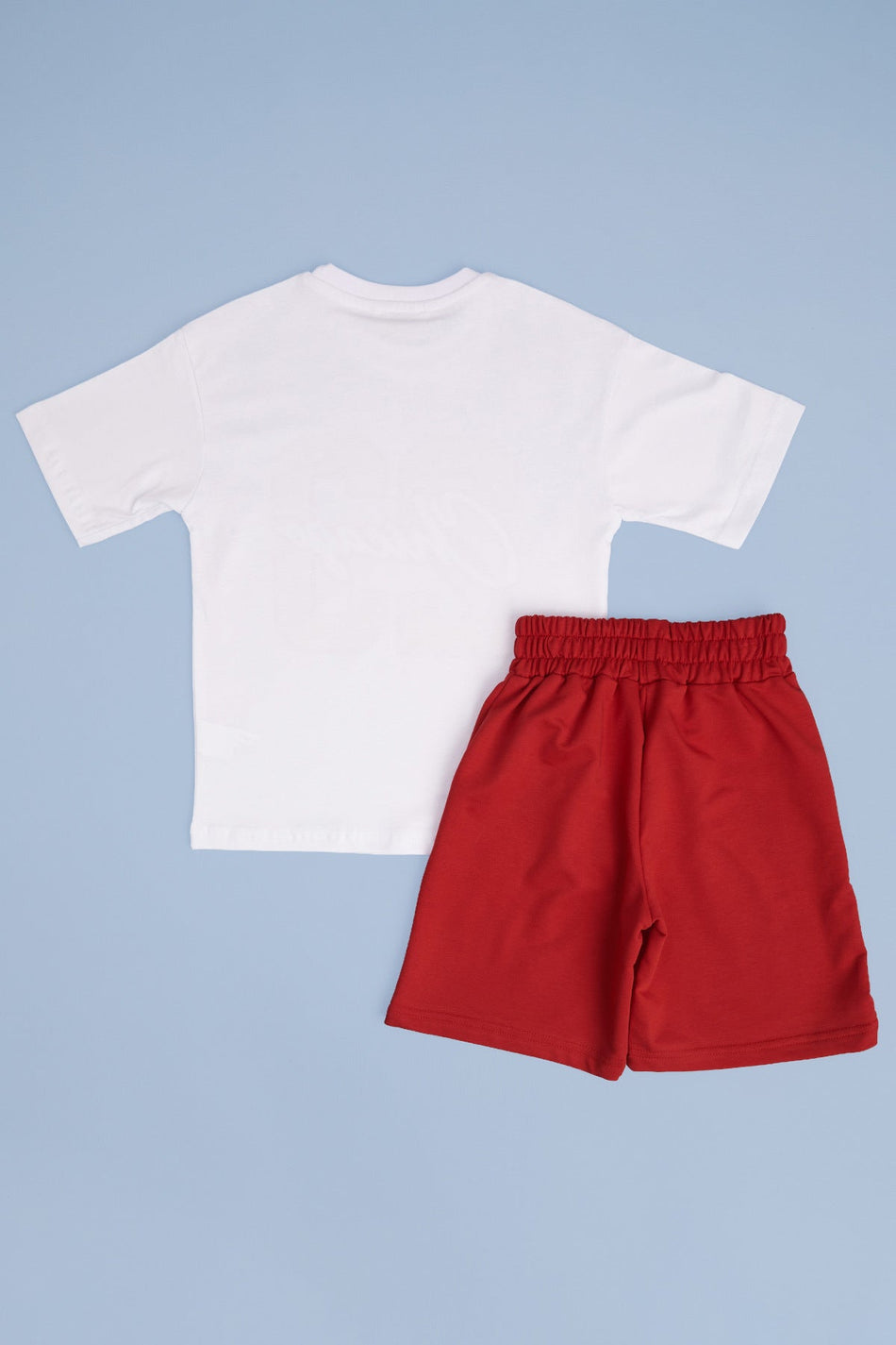 100% Cotton Number and Text Printed Boys' Set - MALLTURK