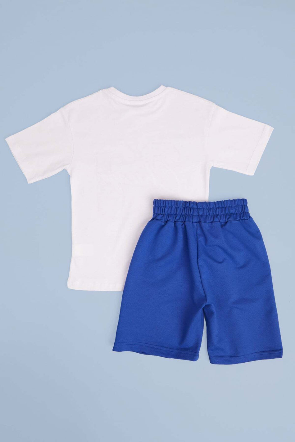100% Cotton Number and Text Printed Boys' Set - MALLTURK