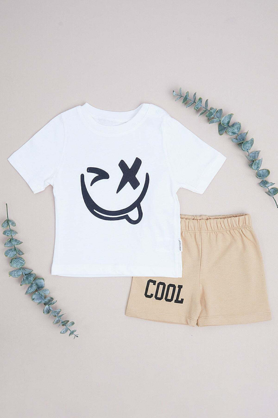 100% Cotton Printed Boys' 2-Piece Set - MALLTURK