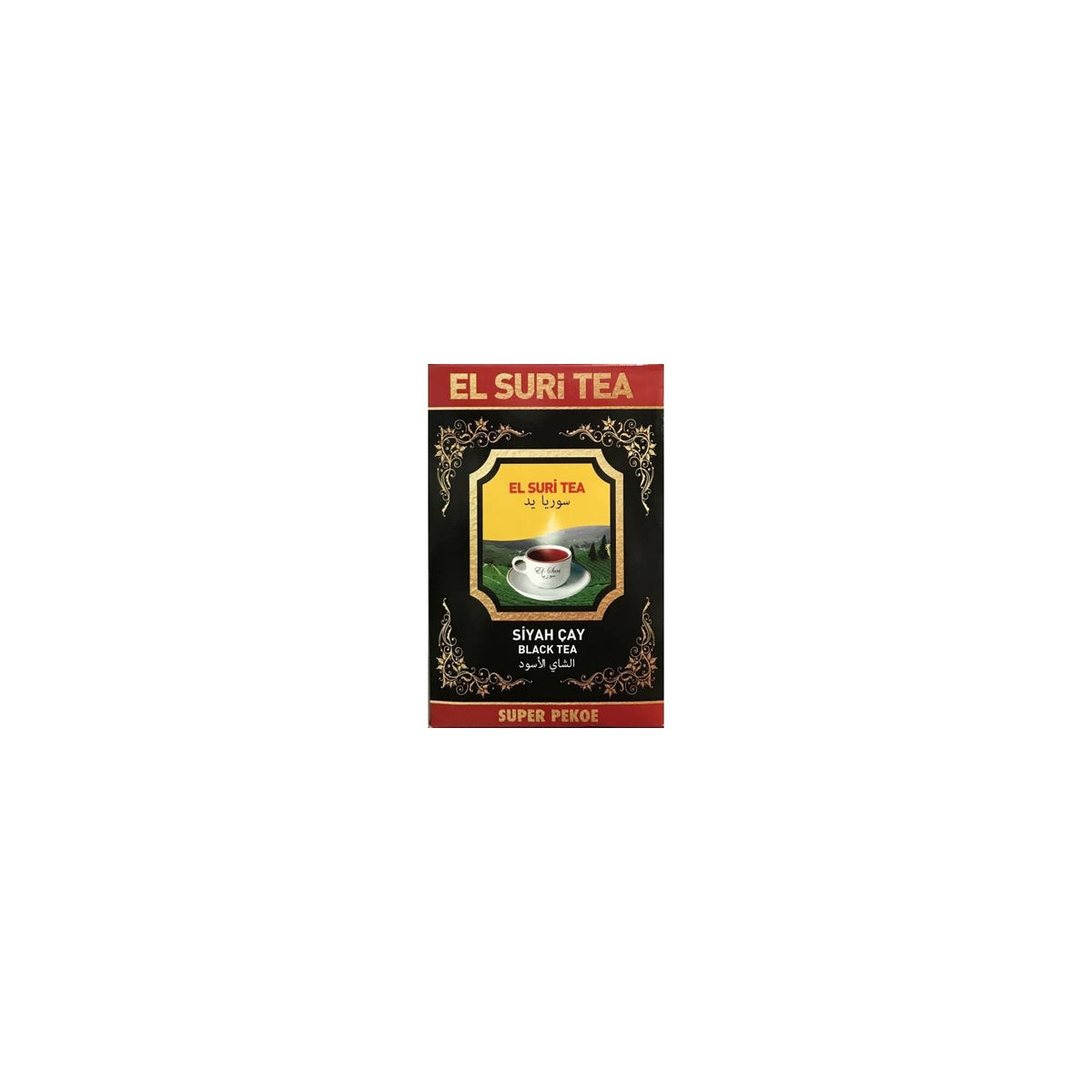 El Suri Tea Super Pekoe Yaprak Saf Seylan tea Net 800 g - MALLTURK